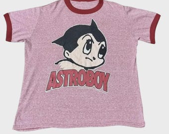 Vintage 80s Astro Boy Size XL Ringer