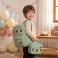 Personalized Set - Backpack and Lunchbag - Back to School Gift - School Lunch Bag - Back to School - Student Gift product logo