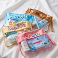 Personalized Baby Organizer Pouch, Custom Name Clear Pouch Bag, Diaper Bag Organizer, Travel Storage Bag, Baby Shower Gift