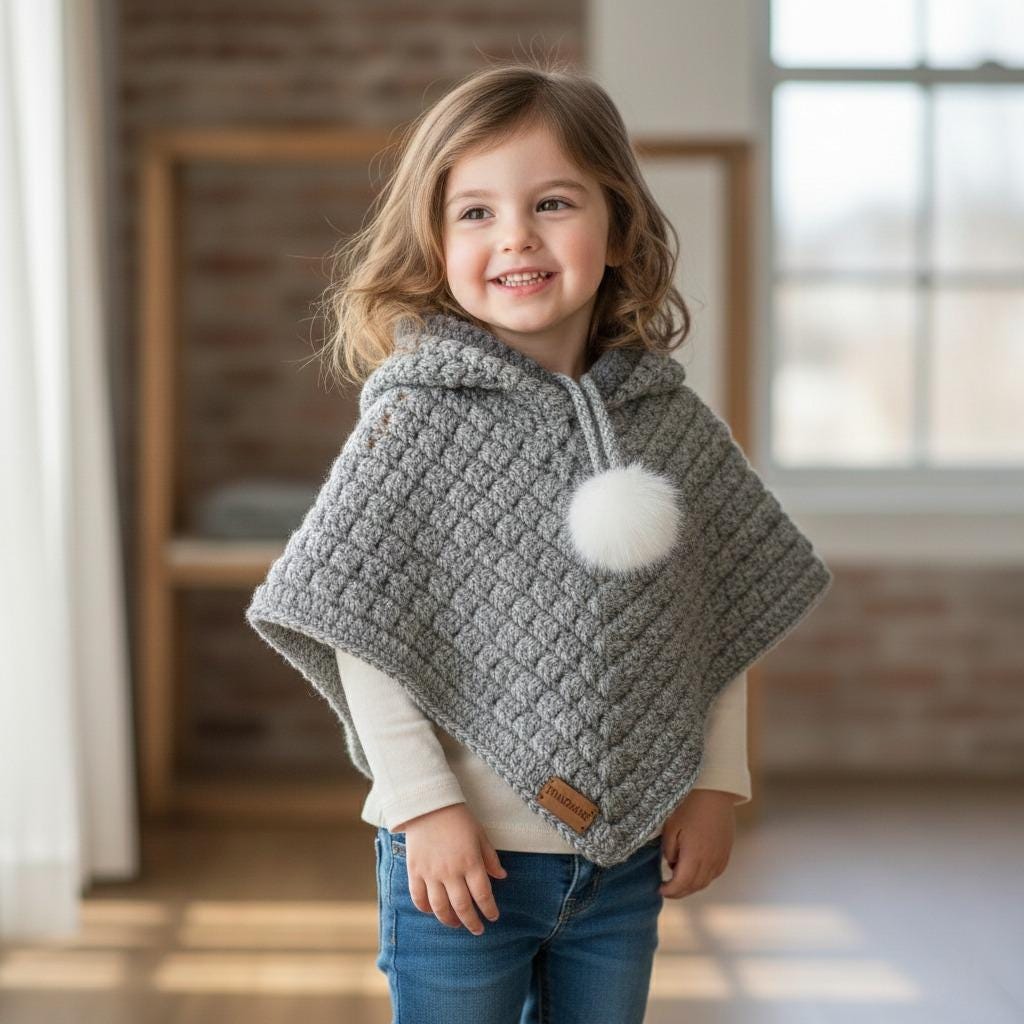 Winter warm poncho - Etsy 日本
