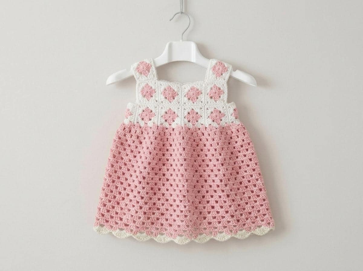 Granny Square Baby Dress Pattern
