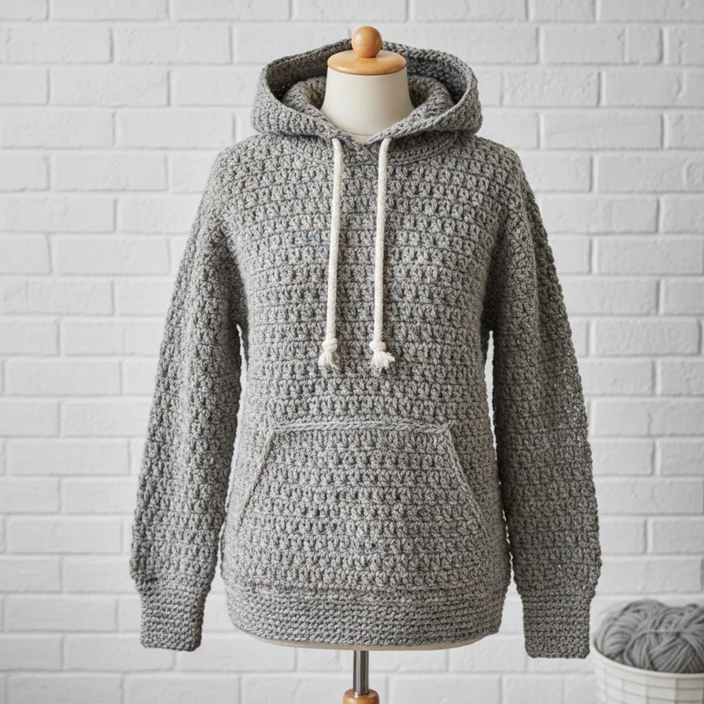 Crochet Hoodie Beginner