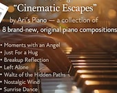 Neoclassical Piano Sheet Music (PDF) – 8 Pieces Collection, Cinematic Piano, Intermediate Level, Instant Download