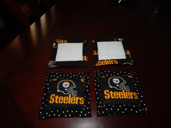 Items similar to Pittsburgh Steelers Game Day Coasters on Etsy