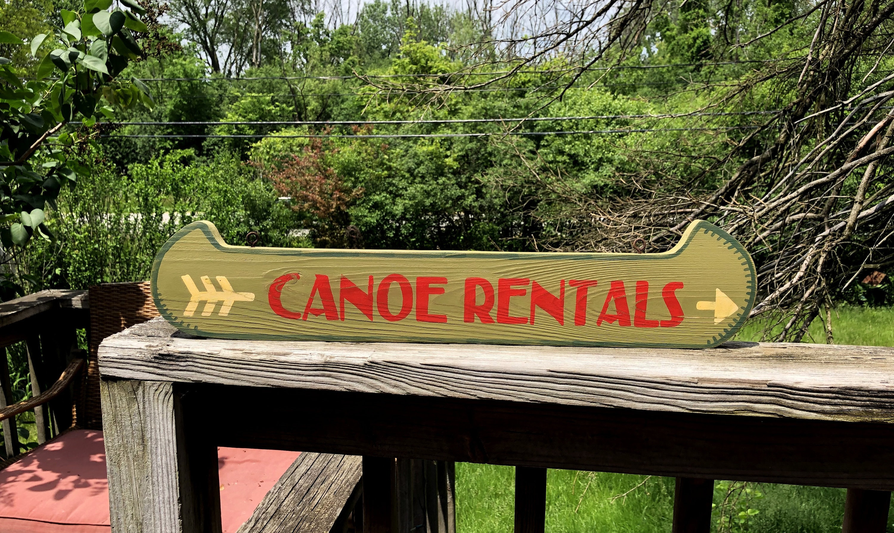 Canoe Rentals Sign/canoe Sign/rustic Sign/cabin Decor/lake Etsy Canada