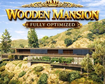 Fivem MLO | 豪華な木造邸宅 MLO | 完全最適化済み | 高品質