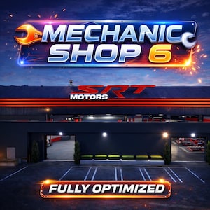 Fivem mlo |MECHANIC SHOP 6 MLO |Fully optimized | high Quality