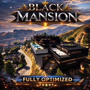 Fivem mlo /BLACK MANSION MLO /Totalmente optimizado / Alta calidad