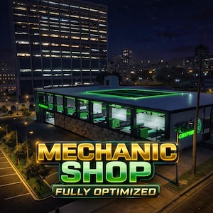 Fivem MLO | Oficina Mecânica MLO | Totalmente otimizado | Alta Qualidade