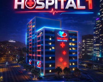 Fivem MLO |ダウンタウン病院 MLO |完全最適化済み | 高品質