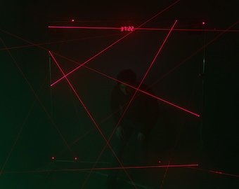 Labirynt laserowy (wersja przenośna)