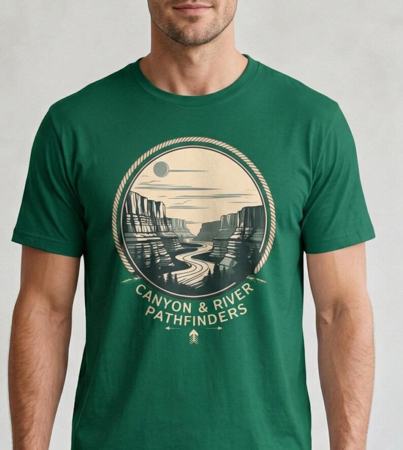 Canyon & River Pathfinders graphic Tee | T-Shirt image 5