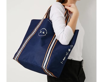 Anya Hindmarch X TASTE the Universal Bag Navy - Etsy