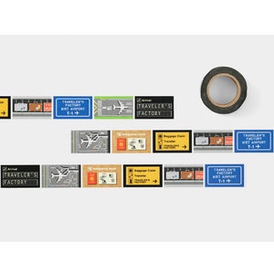 TRAVELER'S notebook Masking Tape AIRPORT EDITION
