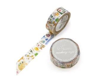 Diary Scrapbook SAIEN Washi Tape Painting