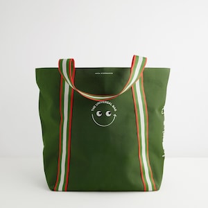 Anya Hindmarch x city'super The Universal Bag Green / Orange Red image 2