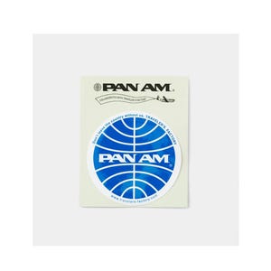 Diary TRAVELER's Notebook Suitcase Sticker Pan Am World