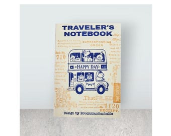 Diary TRAVELER'S notebook Refill School Bus (Passport Size)
