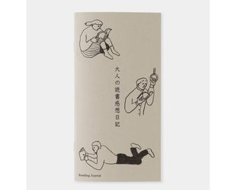 Diary TRAVELER'S notebook Refill Mizushima Book Review Diary (Regular Size)