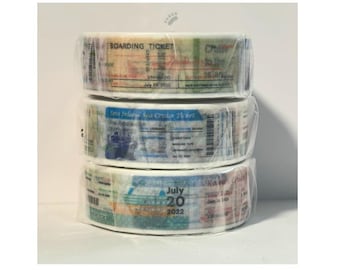 Diary Notebook Journal MT Masking Washi Tape Boarding Ticket (Limited Edition)