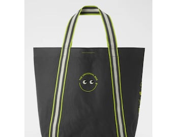 Anya Hindmarch ダークグリーン トートバッグ ニーソン ラージ Anya