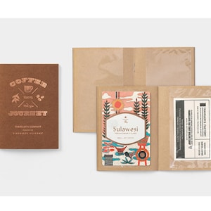 Diary Traveler's Notebook Starbucks Reserve Roastery Refill Letterpress Passport Card File