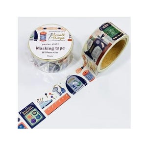 Diary Scrapbook TRAVELER'S notebook Papier Platz Masking Washi Tape Sewing