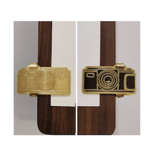 Diary Scrapbook Brass Clip Camera