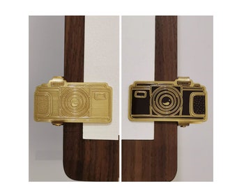 Diary Scrapbook Brass Clip Camera