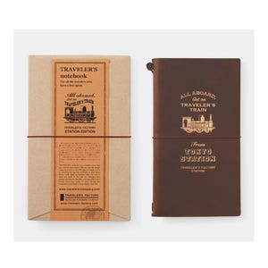 Diary TRAVELER&#39;s notebook Set TOKYO STATION (Standard)