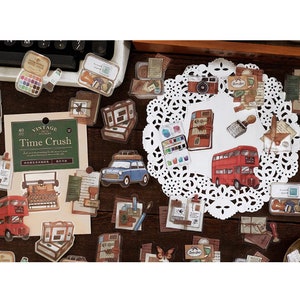 Diary Scrapbook Sticker Label Pack - Travelling Journey