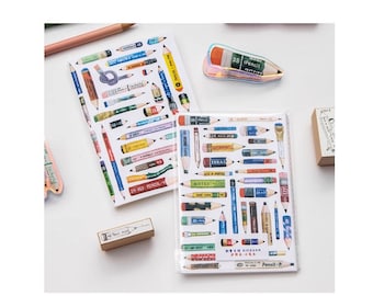 Diary Scrapbook TRAVELER'S notebook Refill Painting Pens Passport Size