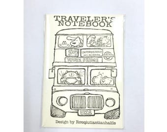 Diary TRAVELER'S notebook Refill Travelling Bus (Passport Size)
