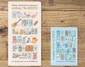 Diary TRAVELER's notebook Clear Plastic Folder 2027 (Standard Passport)