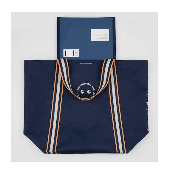 Anya Hindmarch X TASTE the Universal Bag Navy - Etsy