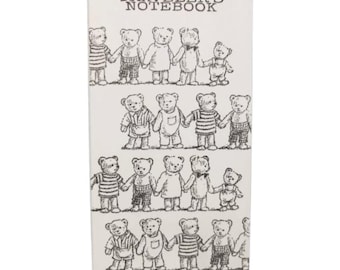 Diary Journal Refill Bear Family  (Regular Size)