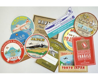 Diary Traveler's Factory Narita Airport Sticker