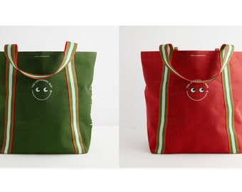 Anya Hindmarch x city'super  The Universal Bag Green / Orange Red