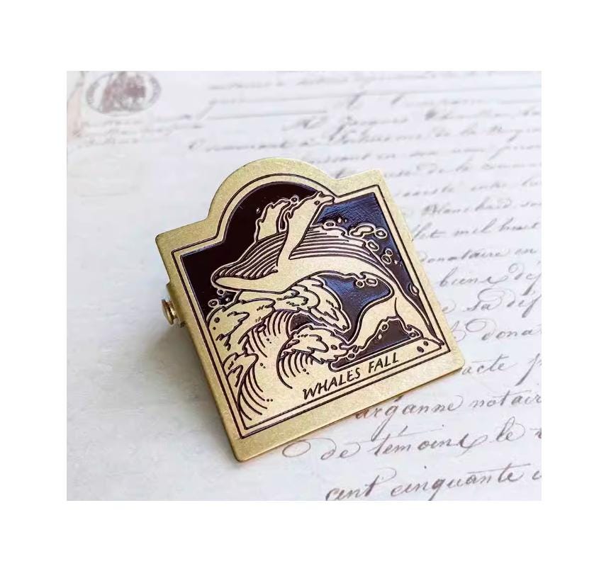 Diary Scrapbook Brass Paperclip Whale