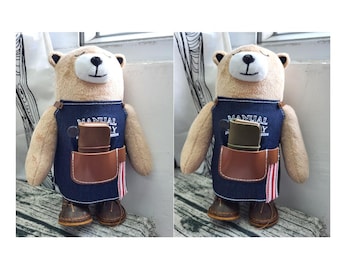 DIY Manual Factory Bear Mini Notebook Set