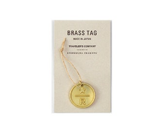 Diary Traveler's Notebook Starbucks Reserve® Roastery Tokyo Brass Charm