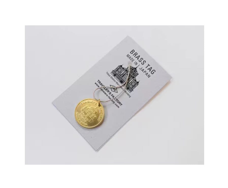 Diary Traveler's Notebook Brass Charm Tokyo Station - Etsy