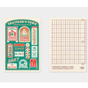 TRAVELER's notebook Diary Plastic Sheet Underlay 2024 (Passport Size) deliver on Sep 27