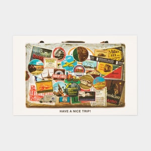 Diary Traveler's Notebook Post Card Travel Journey