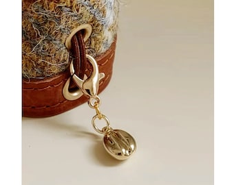 Diary Scrapbook Book Charm Coffee Bean