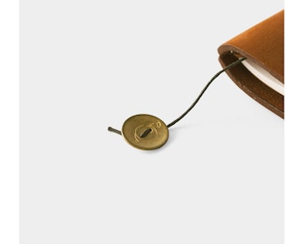 Diary TRAVELER'S Notebook Gekkoso Gold Button Small