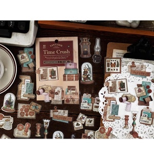 Diary Scrapbook Sticker Label Pack - Literature