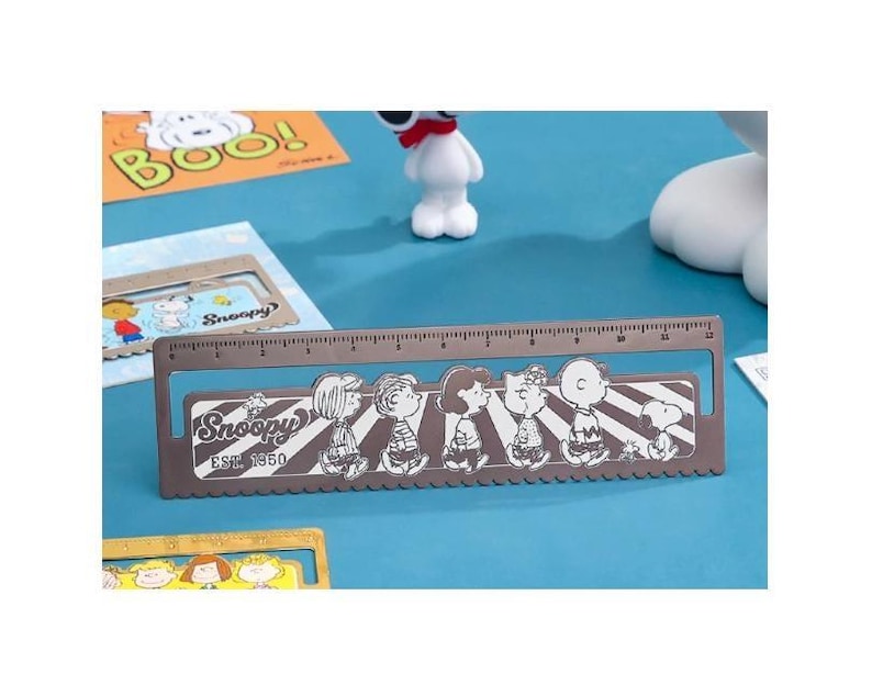 Diary Scrapbook Paperclip Bookmark Ruler Snoopy Family - Etsy