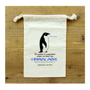 Traveler&#39;s Notebook Gift Bag PAN AM