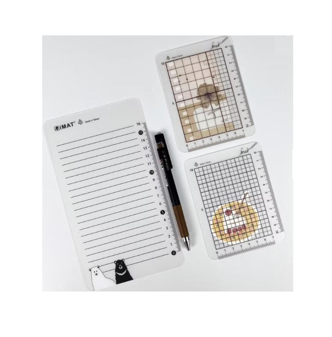 Diary Scrapbook Traveler's Notebook Imat Paper Mat Underlay (set of 3 ...